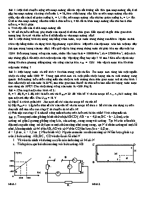 Đề ôn thi học sinh giỏi môn Vật lý Lớp 9